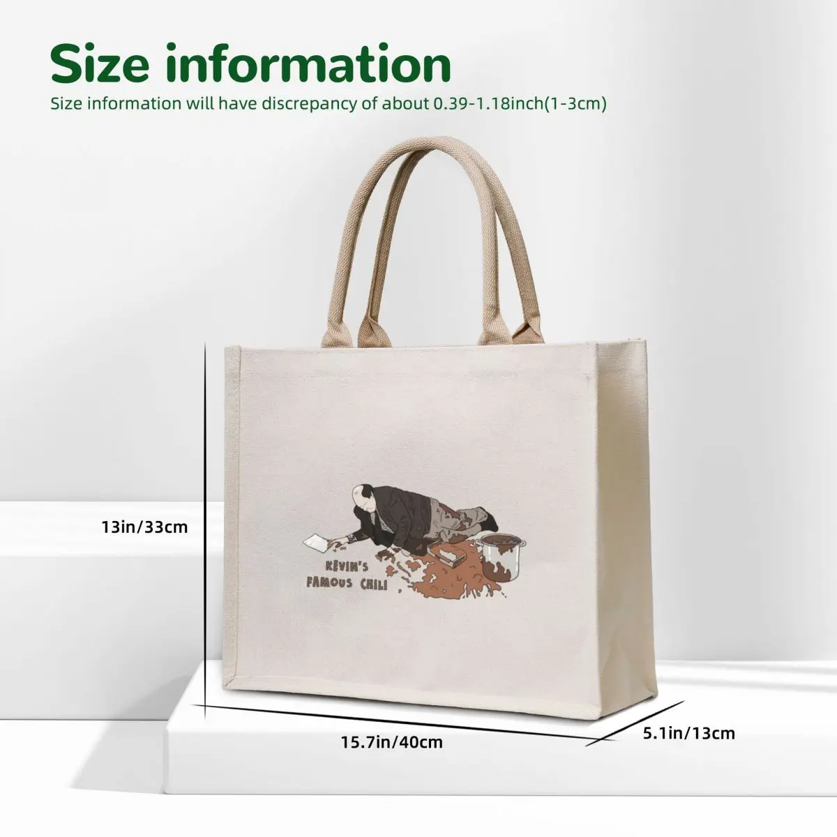KEVIN'S FAMOUS CHILI Tote Bag Canvas shoulder bag Shopper Women bags