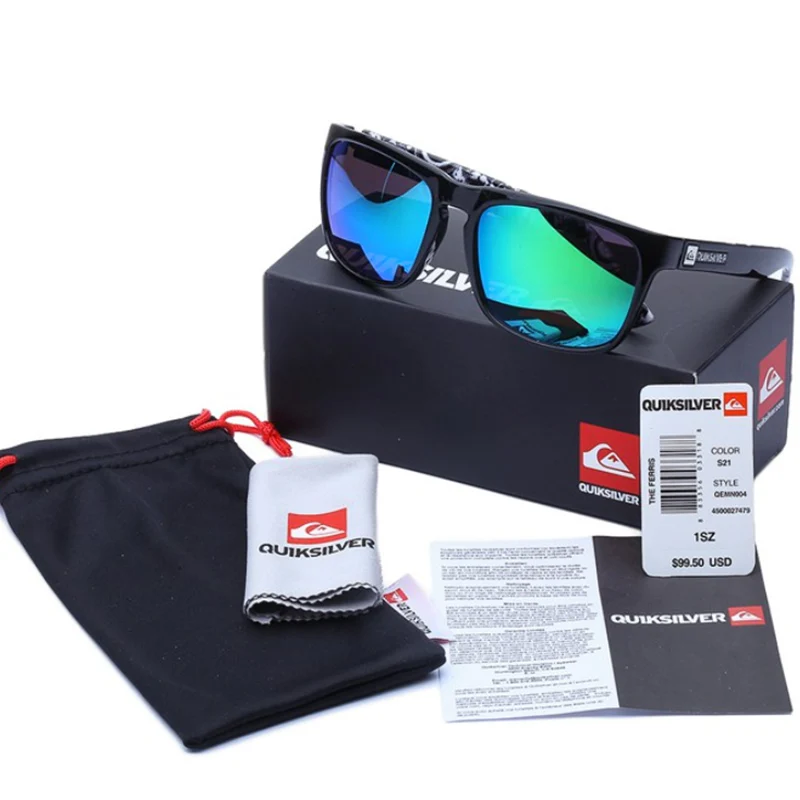 

QS730 Brand Square Sunglasses Men Women Design Outdoor Fishing Sports Sun Glasses for Male Design Mirror Goggle Shades UV400