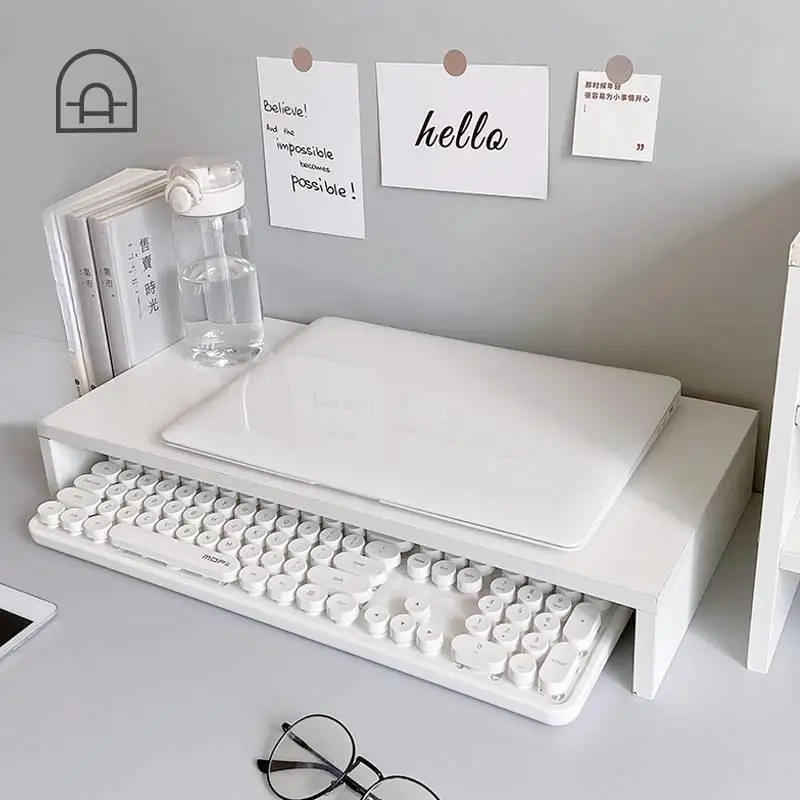 Laptop Desktop Erhöhung Rack Schublade Büro Station Desktop Lagerung Desktop