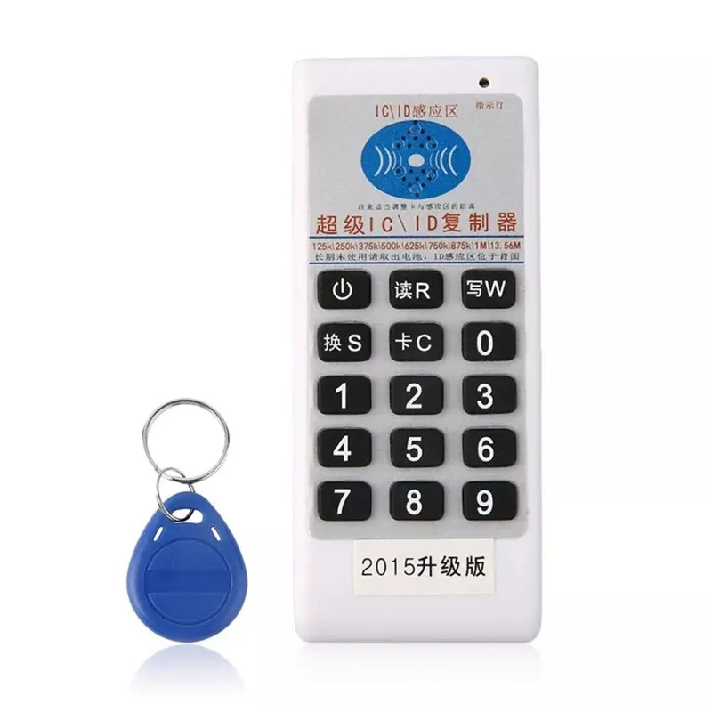 Handheld RFID Duplicator Programmer 13.56MHZ NFC Smart Card Reader Writer 125KHz T5577 Key Tag Copier IC ID Cloner