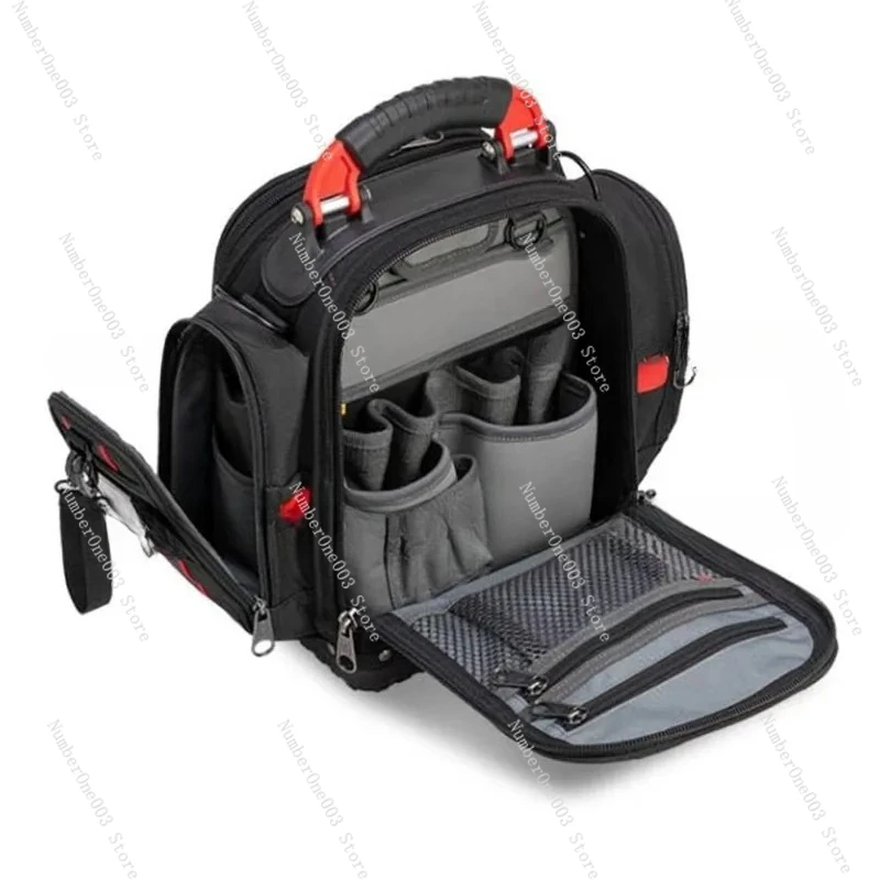 New Toolkit Portable Tool Storage Bag Thickened Wear-resistant Toolkit Crossbody Toolkit