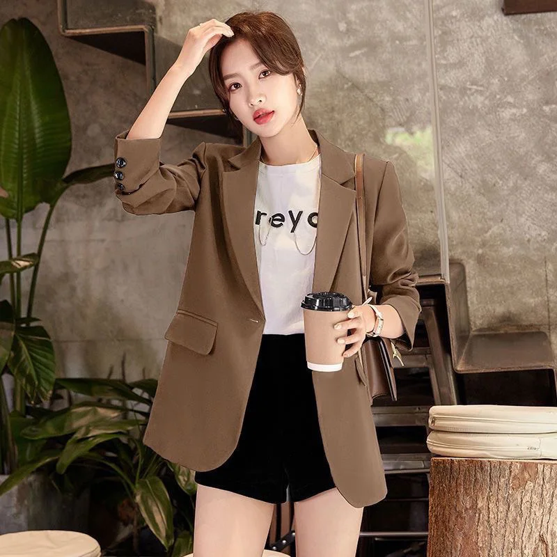 

Длинные пиджаки женские элегантные бархатные офисные женские зима-осень двубортный приталенный модный пиджак верхняя одежда бордовый тренд Ins