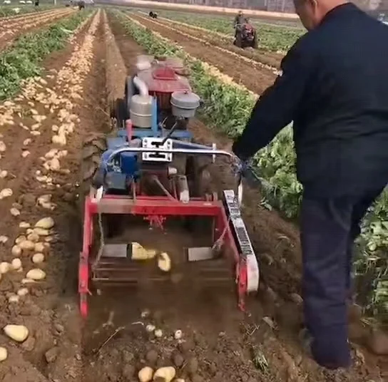 Potato Harvester For Walking Tractor Potato Digger