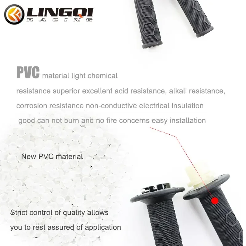 LINGQI Ultra Bee المقود حفرة الترابية دراجة خنق مقود غطاء مقبض المطاط لمعظم الدراجات النارية سكوتر كهربائي الملحقات