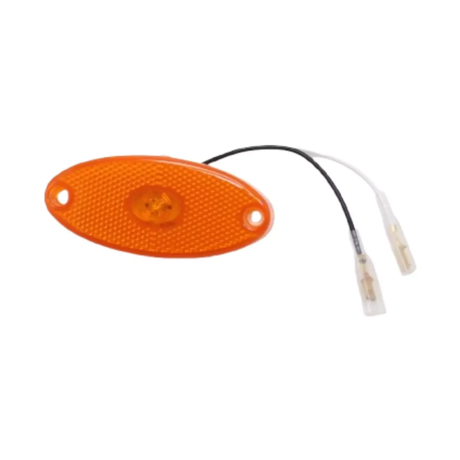 2/4Pcs RV 12V Amber Oval Led Side Marker Lamp Light Caravan Motorhome For Jokon Smlr 2012 Durable LED Side Marker Light Parts