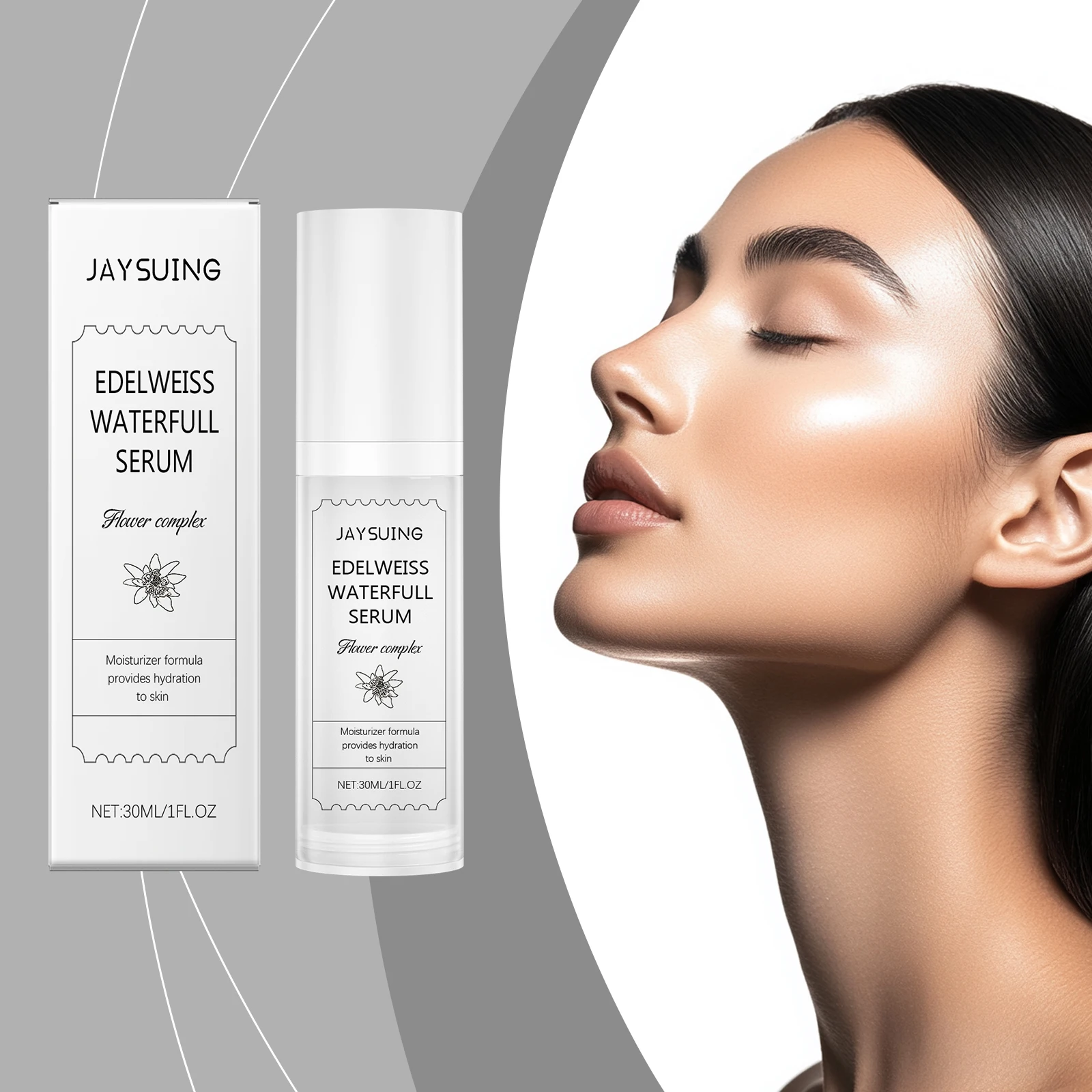 مصل إديلويس المائي - مجمع زهور مرطب مكثف للبشرة الممتلئة والندى - 30 مل/1 أونصة سائلة"