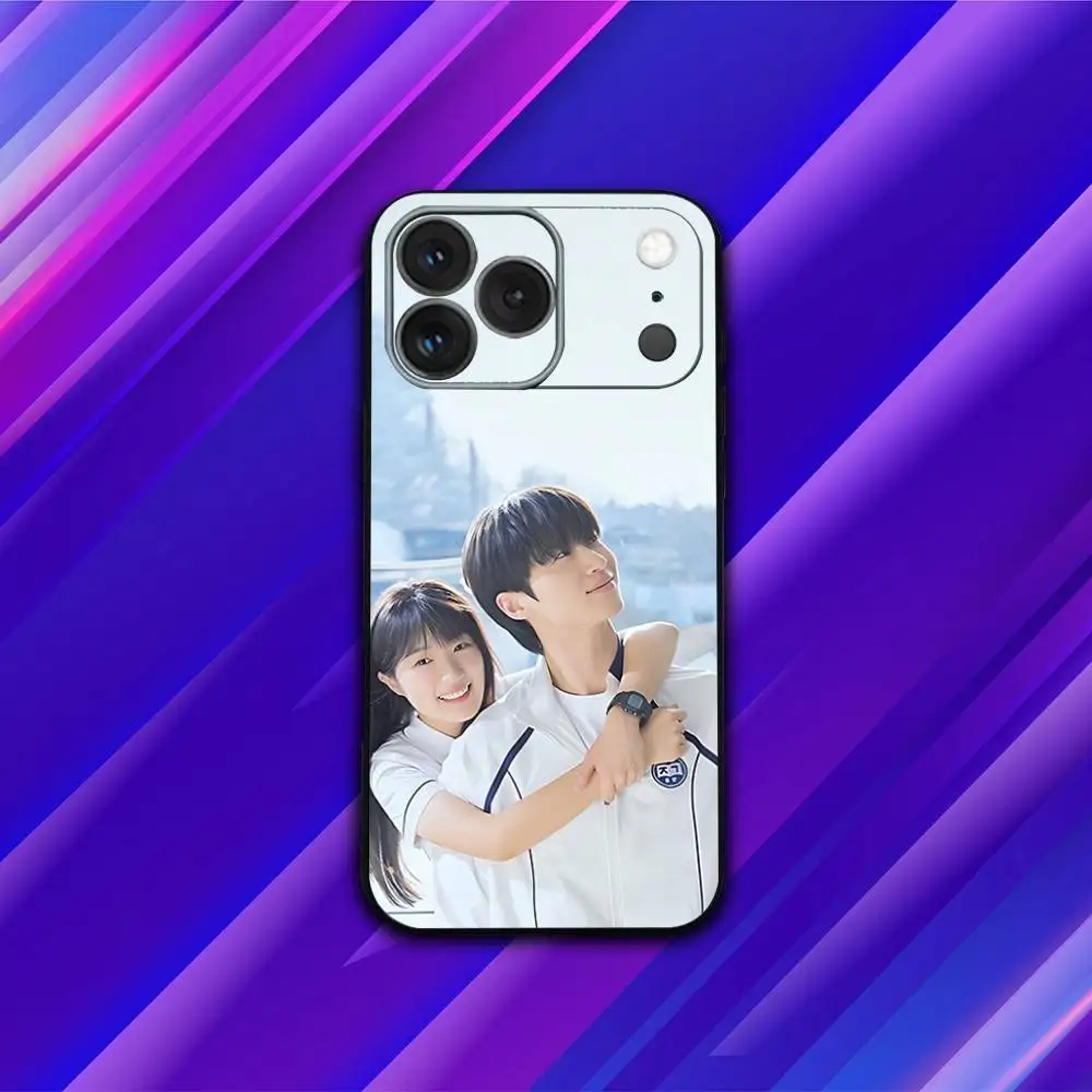 حافظة هاتف L-Lovely TV R-Runner لهاتف iPhone 17,16,15,14,13,12,11,Pro,Max,Plus,X,XS,SE4,E,Mini,Soft Black Case