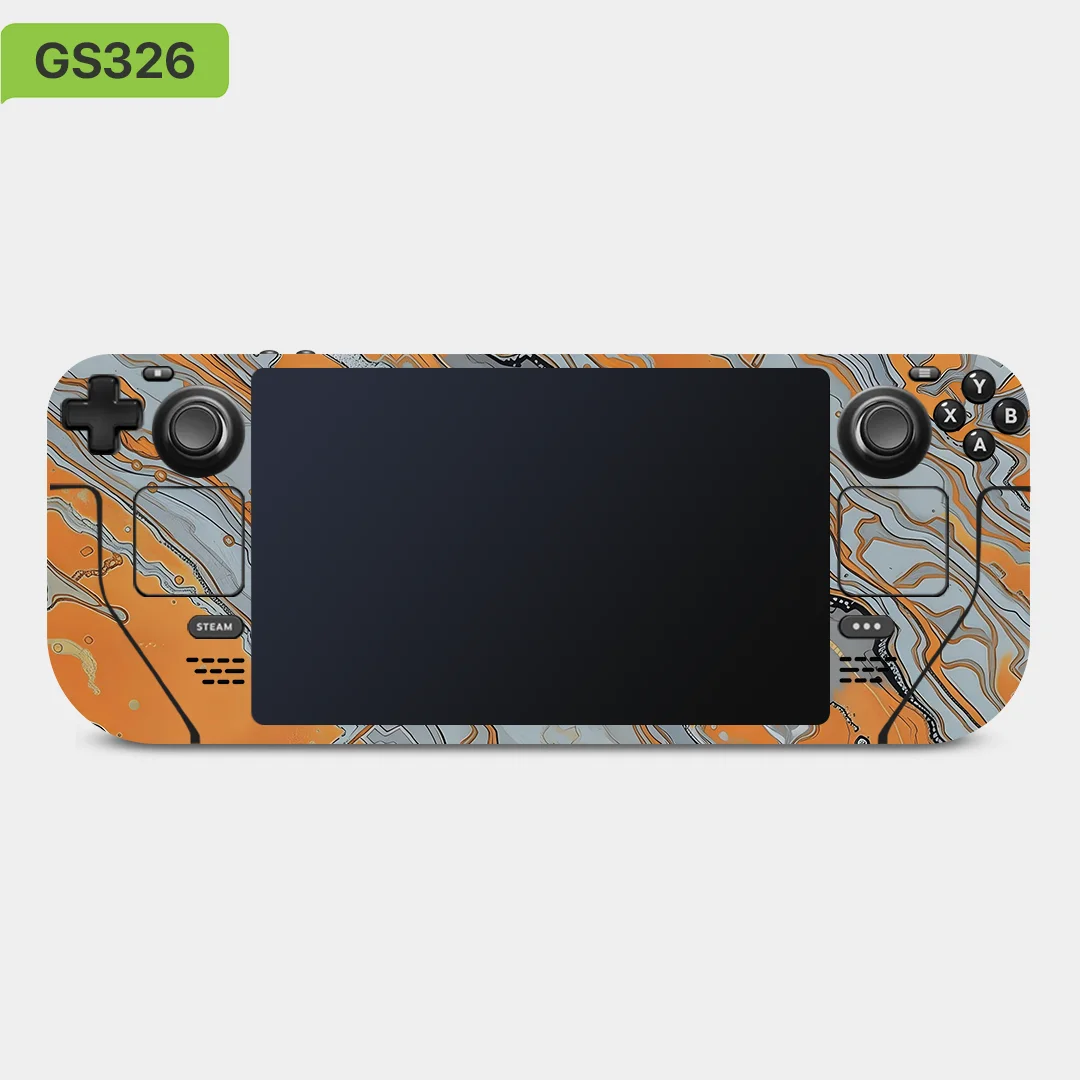 Protective Vinyl Decal For Steam Deck Full Set Wrap Skin Cover for Steam Deck Oled Full Cover Skin Stickers - view 4