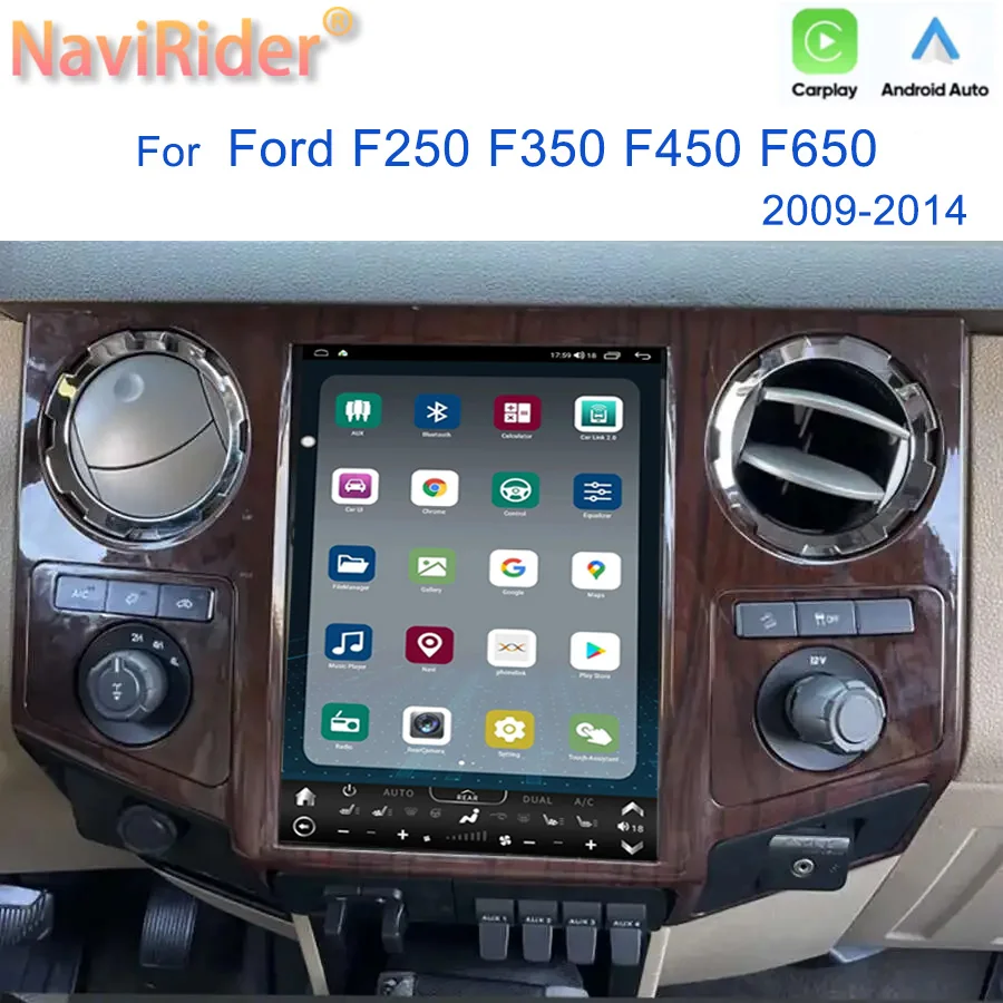 

Qualcomm Android Carplay для Ford F250 F350 F450 F650 2009-2014 грузовик автомобильный мультимедийный плеер стерео GPS навигация авто головное устройство