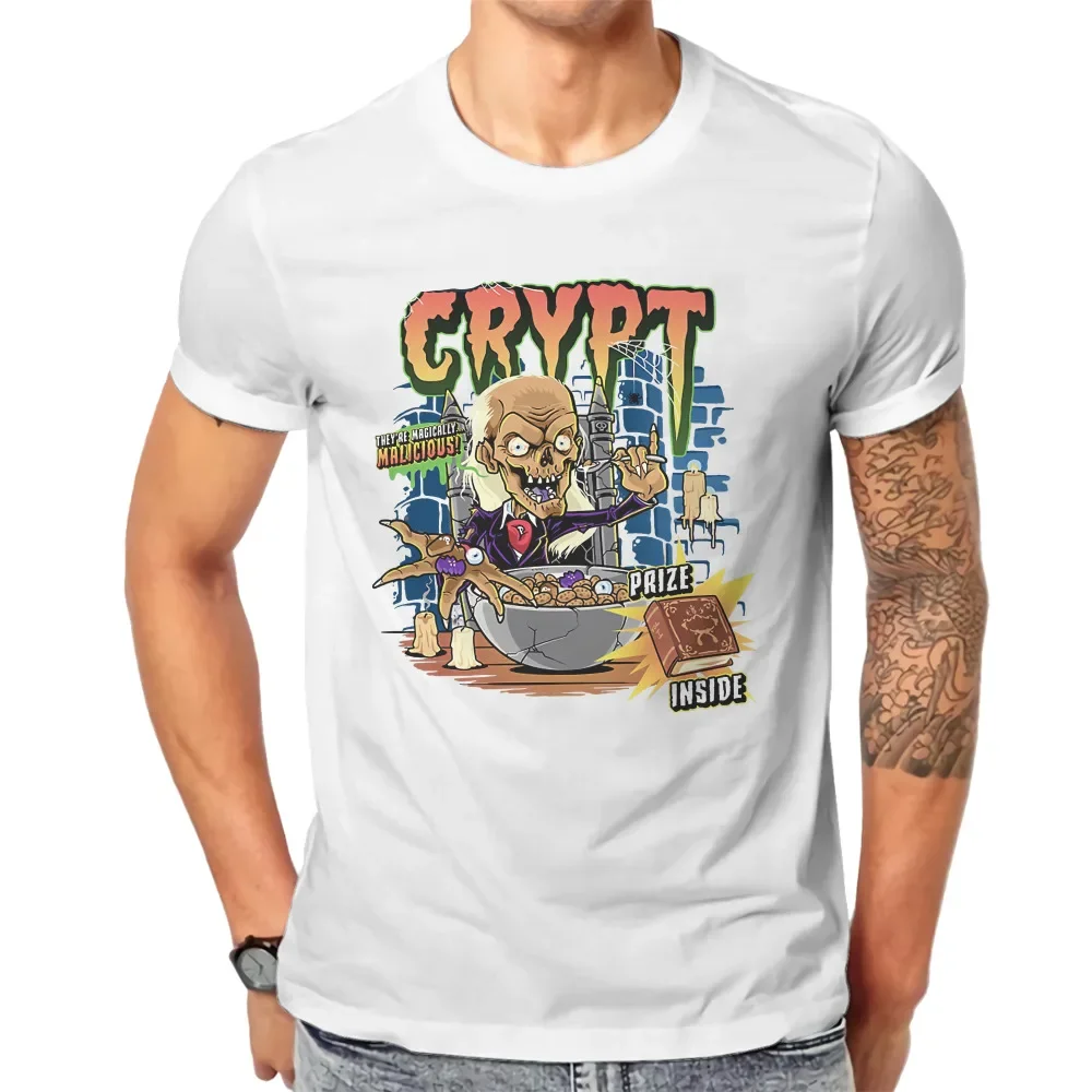 Cookie Crypt Cereal Basic T Shirt Leisure Men Clothes Printing Trendy Creepshow Billy 1982 Horror Film Fabric TShirt