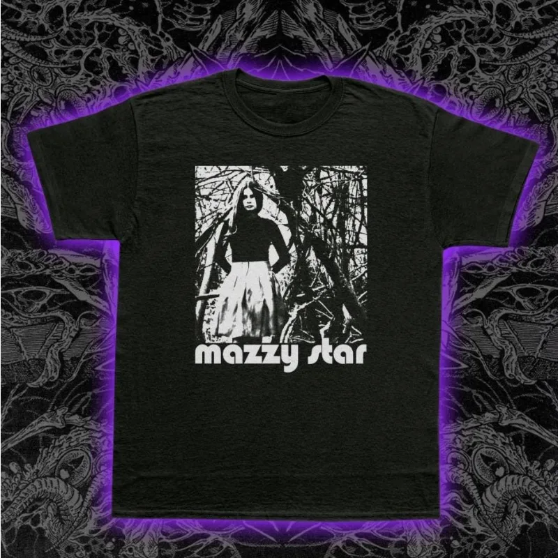 

Футболка Mazzy Star Cat, мужская футболка в стиле ретро 90-х годов, альтернативный рок, летняя новая повседневная модная хлопковая футболка унисекс