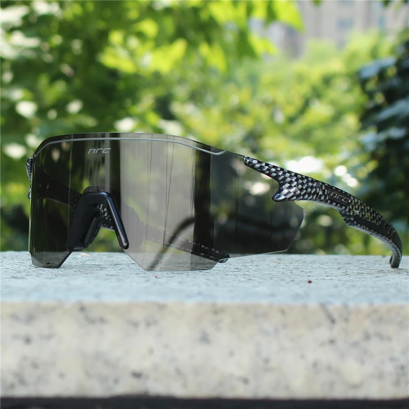 NRC Herren-Radsportbrille, UV400, TR90, Sportbrille für Fahrrad, MTB, Mountainbike, Angeln, Wandern, Reiten, für Damen und Herren