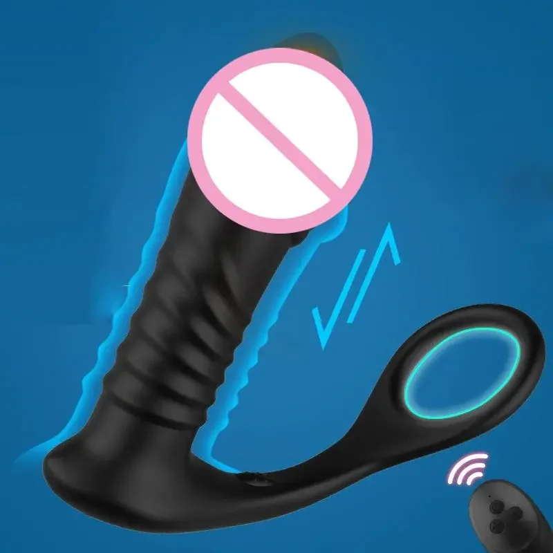 Peninana cincin Penis untuk pria wanita, casing Vibrator seksi silikon Pria Wanita, casing Penis untuk pasangan, cincin gemerlap besar prostatik pria dan wanita