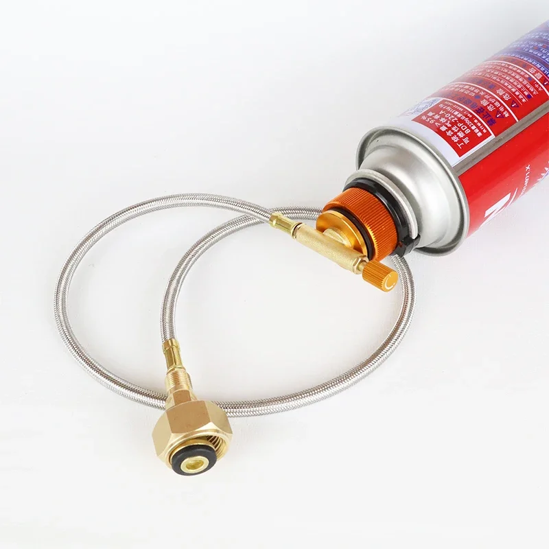 Outdoor Camping Gas Stove Propane Refill Adapter LPG Flat Cylinder Butan Gas Adapter Camping gas Accessories