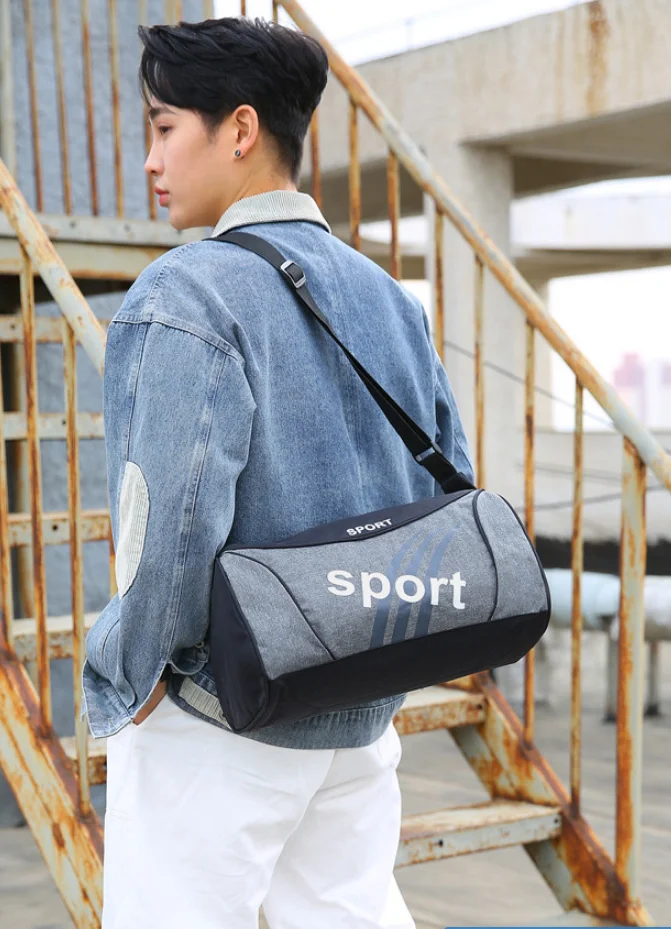 

Women's & Men's Gym Bag Unisex Outdoor Crossbody Shoulder Backpack Personalized Duffel Overnight Travel Yoga Sports bag сумка 가방