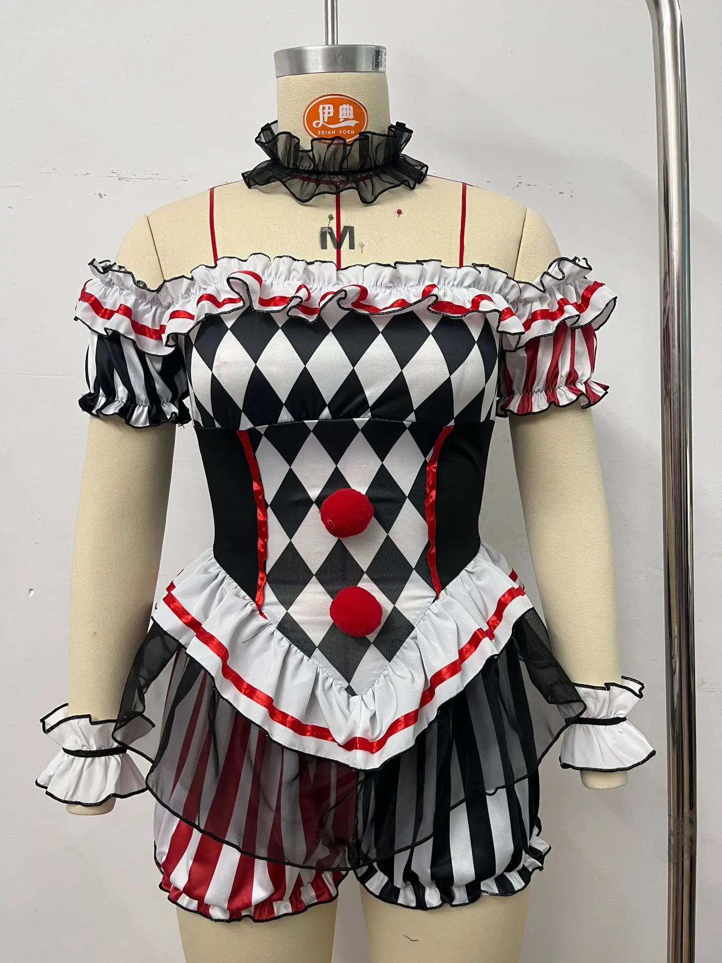 Combinaison Clown Sexy Femme – Dompteuse de Cirque – photo 13