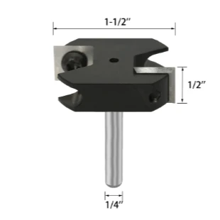 Discard Two-edge Board Breaker Rabbeting, Flycutter, Slab Leveler & Surface Planer Inserts Router Bit