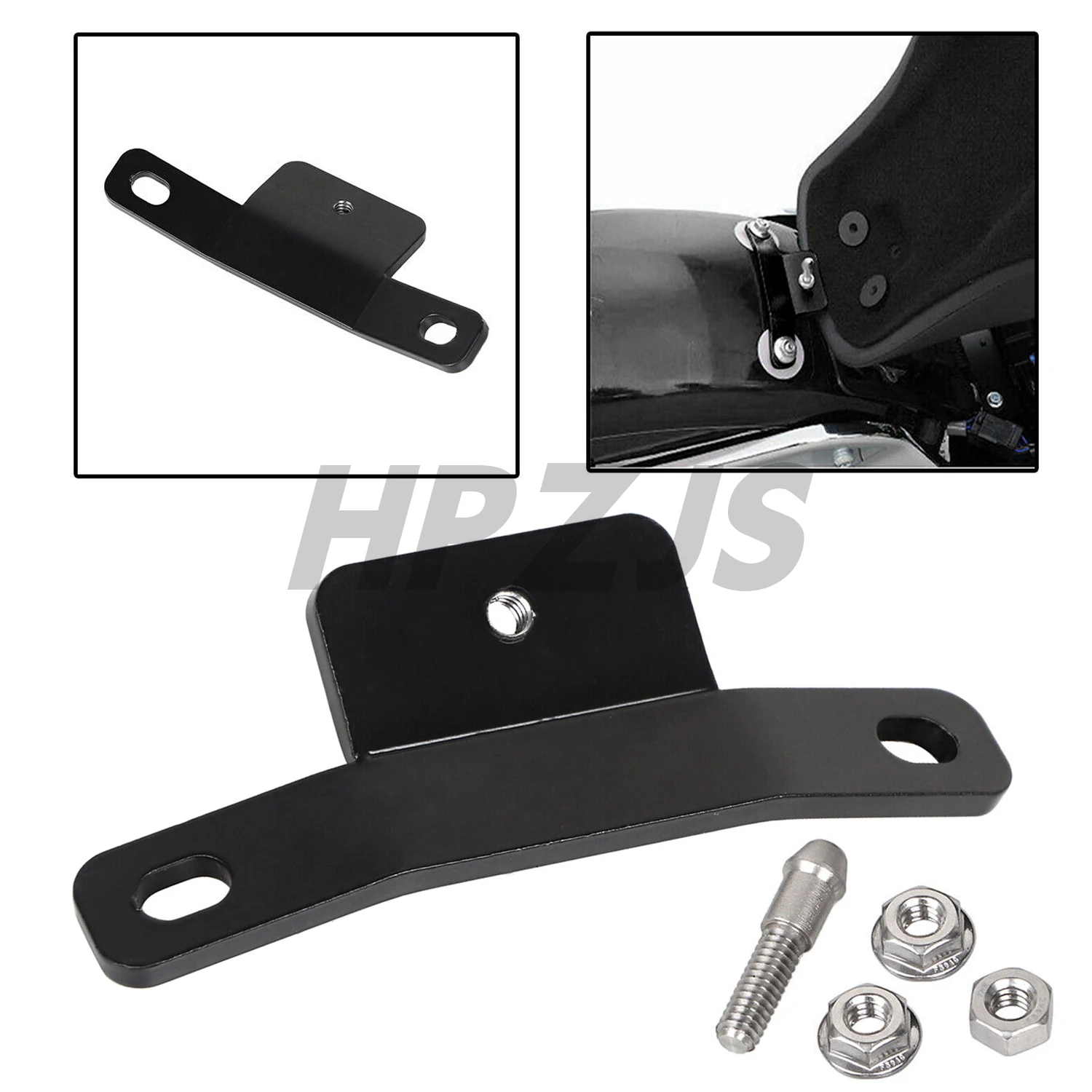 

Motorcycle Solo Seat Bracket Mount For Harley Touring Electra Street Glide CVO FLHXSE Road King FLHRC FLHR 1997-2022 Metal Black