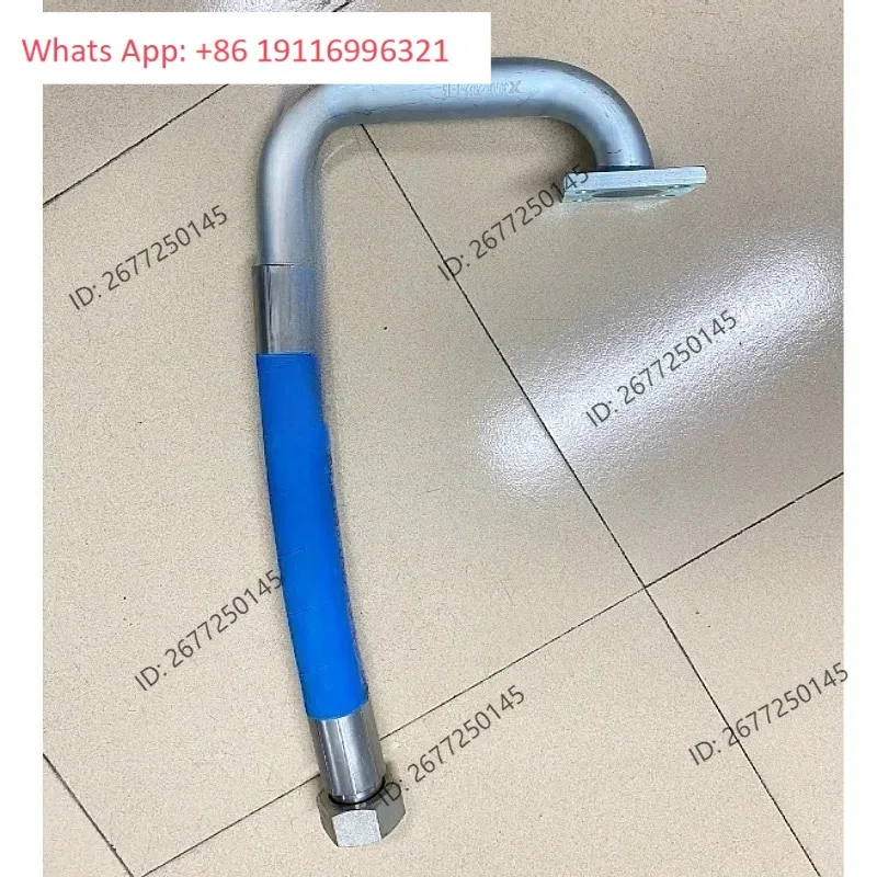 Screw air compressor flange pipe mechanical large oil pipe corrugated pipe high temperature resistance