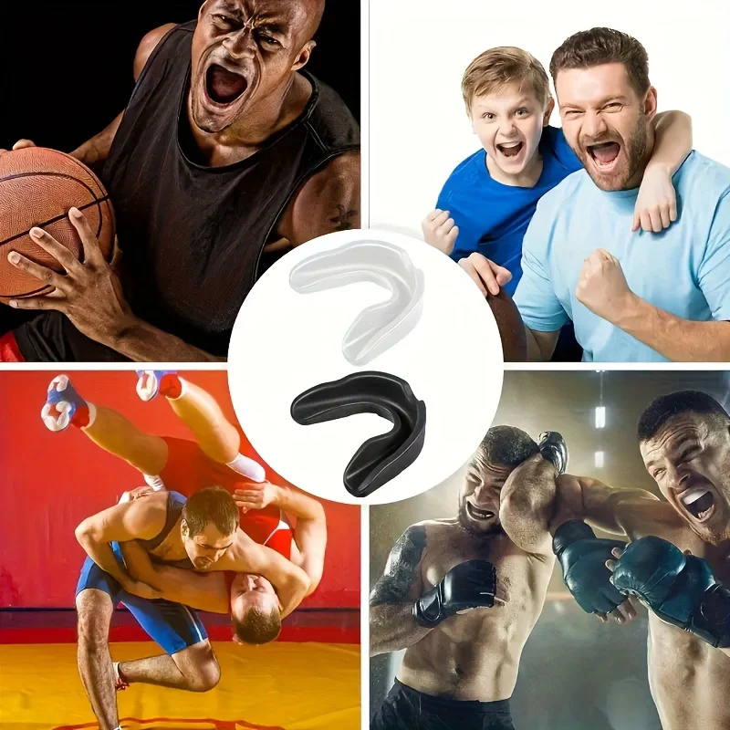 Kids Adults Sport Mouth Guard Mouthguard Tooth Brace Teeth Protector Basketball Rugby Boxing Karate Appliance Trainer