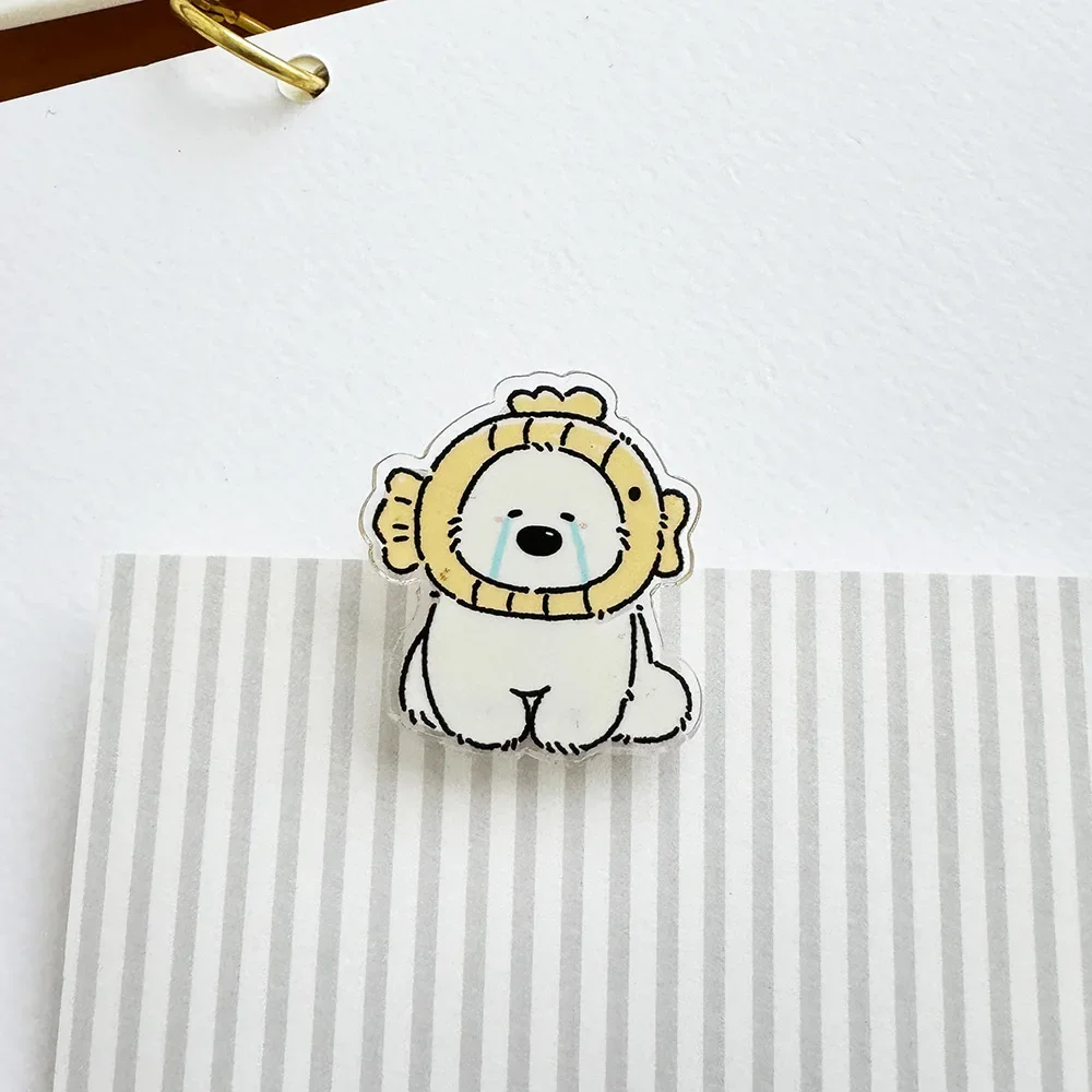Cute Animal Cartoon Decoration Gift Sealing Clip Note Clip  Paper Clips  Stationery
