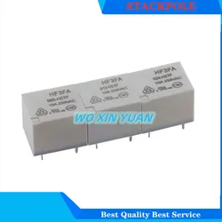 5PCS/LOT NEW relay HF3FA-005-HTF HF3FA-012-HTF HF3FA-024-HTF HF3FA 024 HTF 5VDC 12VDC 24VDC 4PIN