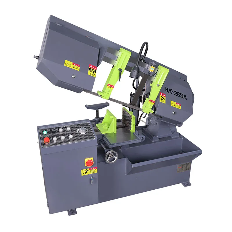 Saw Machine Metal Cutting Band Saw Machine Semi-automatic Hydraulic Saw Machine Scissor Type Horizontal 45 Angle Saw Machine