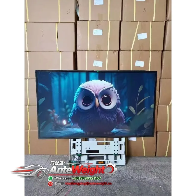 32inch RV Vip Car Lifting TV Entertainment Screen Electric Display Slide Out Motorhomer TV Monitor for RV Camper Motorhome