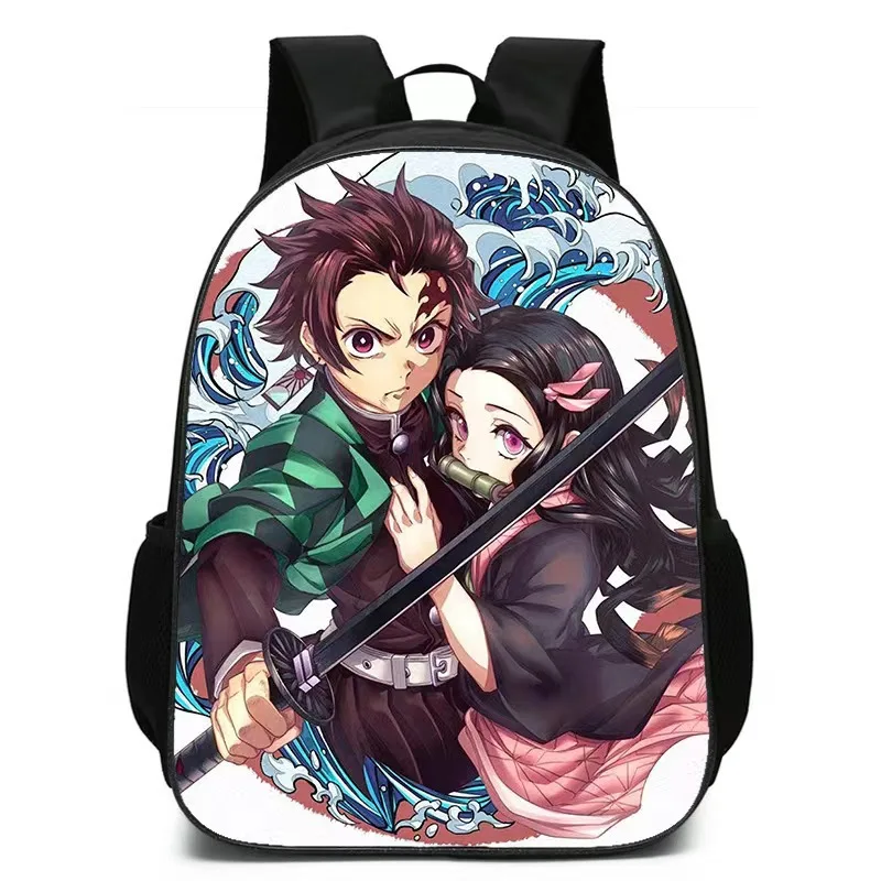Mochila Escolar de Demon Slayer, Mochila de Anime, Mochila Escolar de Demon Slayer, Mochilas Escolares para Niños, Mochilas para Niñas