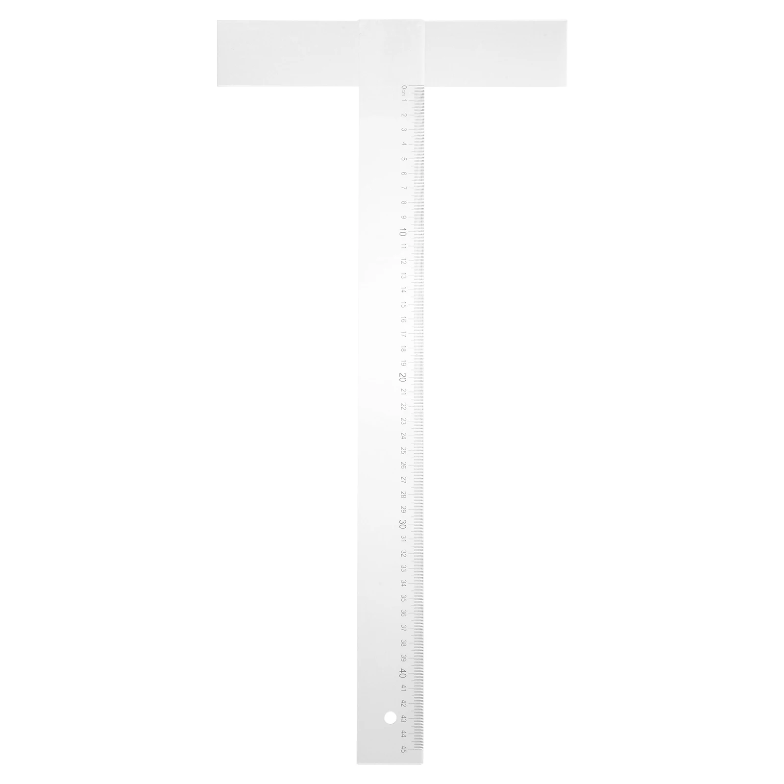 

Ruler 18 Inch Acrylic Drafting Tool Lightweight Portable Woodworking Scriber Measuring Parallel Guide High Hardness