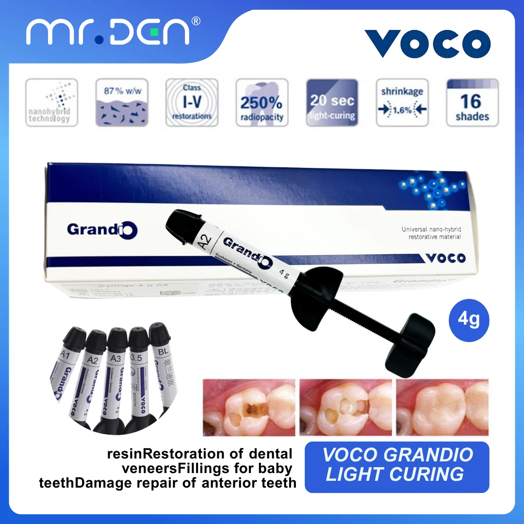 

VOCO UV Curable Nano Resin Universal Shade for Anterior & Posterior Teeth Dental Whitening Filling Material