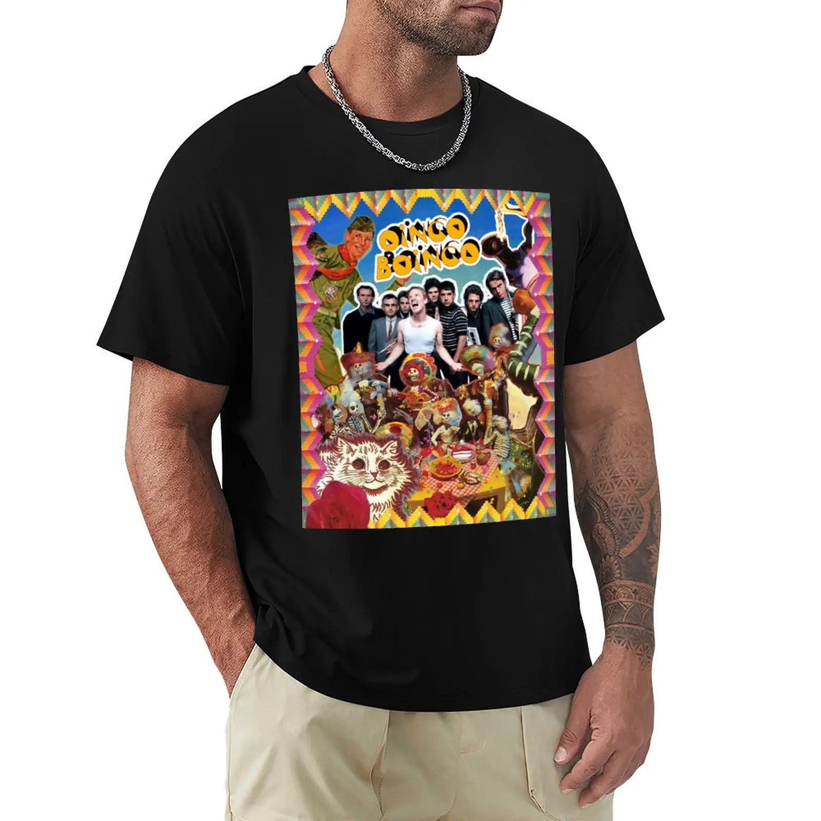 Oingo Boingo T-Shirt Holiday Party T-Shirt for Men