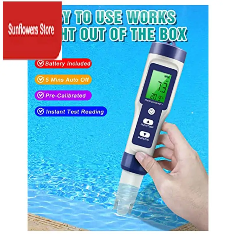 Tds Meter 0-14 Ph M… - image