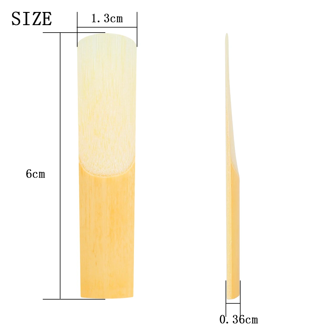 10 Pcs/Set Box 2.0 2.5 3.0 4.0 Soprano Bb Flat Saxophone Reeds High Quality Reed Woodwind Accessories & Parts