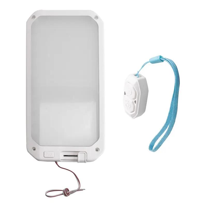 Interior Roof Dome Ceiling Spot Light 12V-24V Dimmable Slim Thin Spot Light Memory Function Lamp For RV Caravan Marine Boat-A28K
