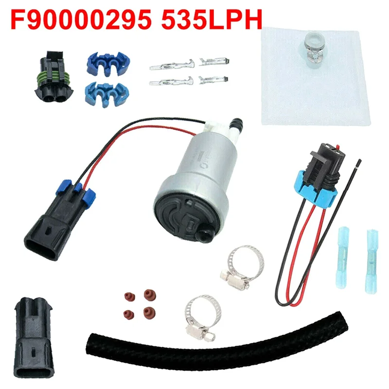 

535Lph F90000295 Fuel Pump & 400-1168 Install Kit E85