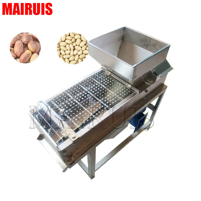 200Kg/H Commercial Nuts Shellers Automatic Peanut Almond Hazelnut Cracker Shelling Machine