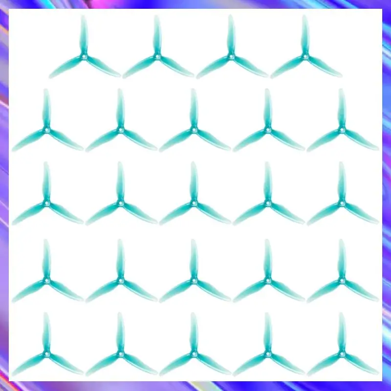 24PCS 51466 V2 FPV Elica 5 pollici 3 pale Elica Droni Elica per FPV RC Racing Drone D