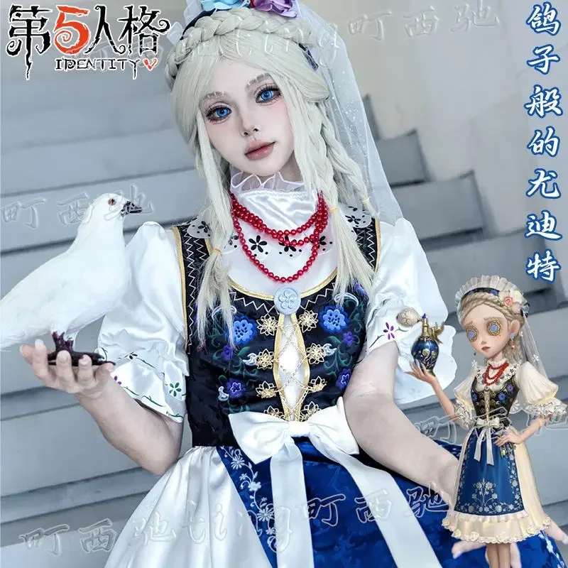 فيرا ناير أزياء تنكرية للهوية على شكل حرف V عطر موحد للنساء فستان حفلة الأميرة لعبة الهالوين وعيد الميلاد كرنفال مجموعة كاملة