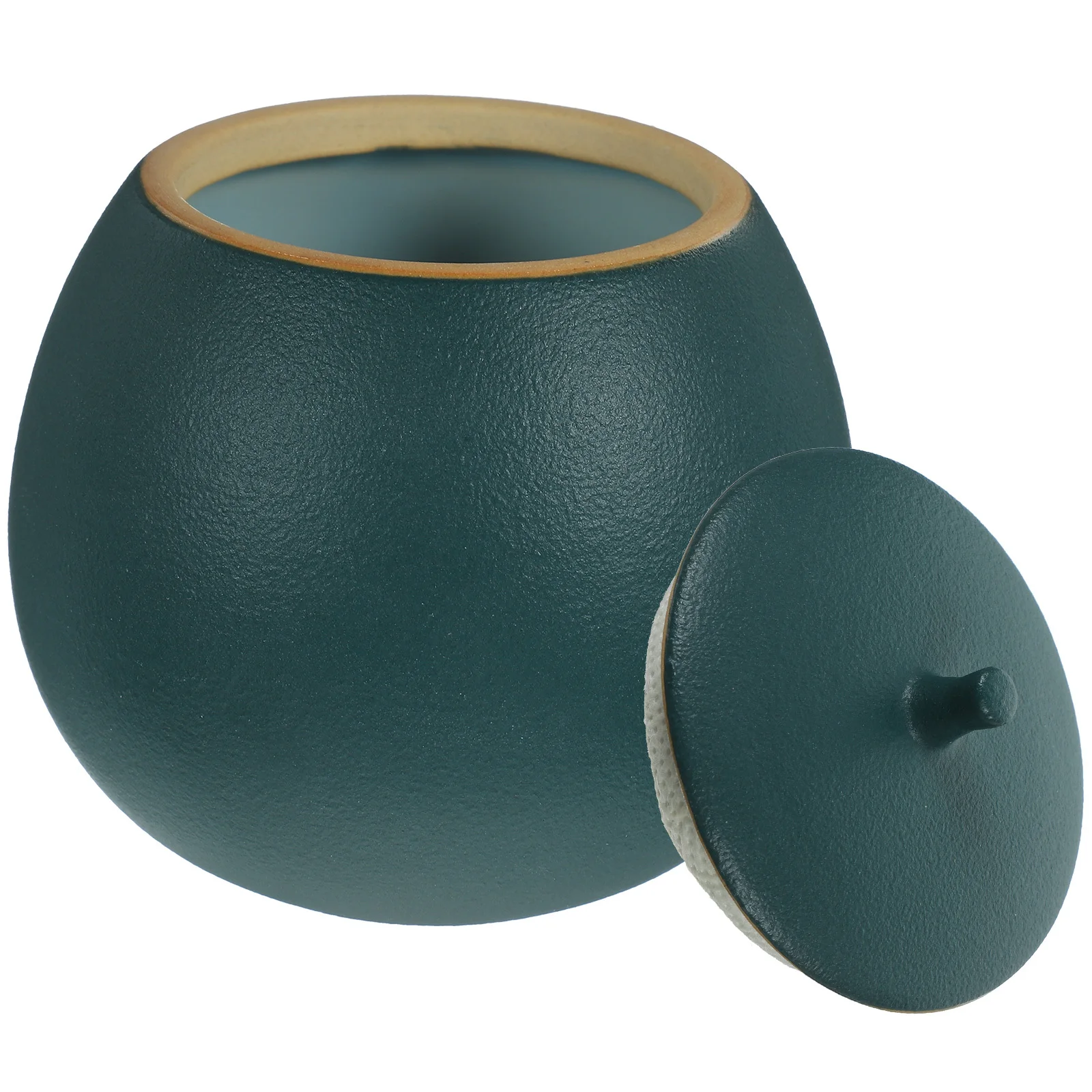 

Ceramic Tea Storage Container Vintage Design Airtight -Purpose Jar for Tea Leaves Candy Sugar Ceramic Candy Jar