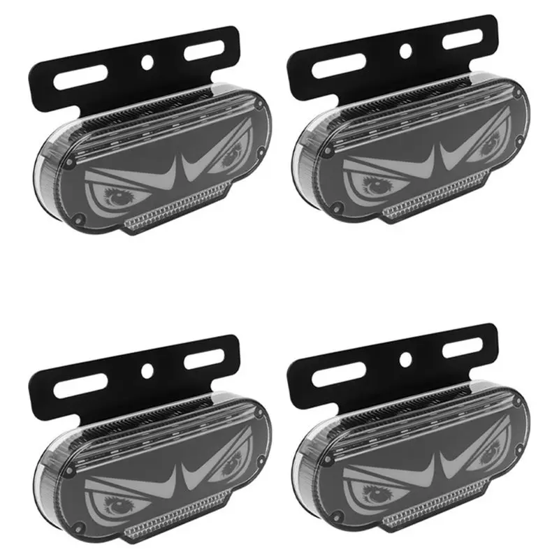 Reliable-Car Truck Rear Taillight Warning Lights Eye Side Marker Light DRL Running Light Clearance Marker Lamp Eyelash