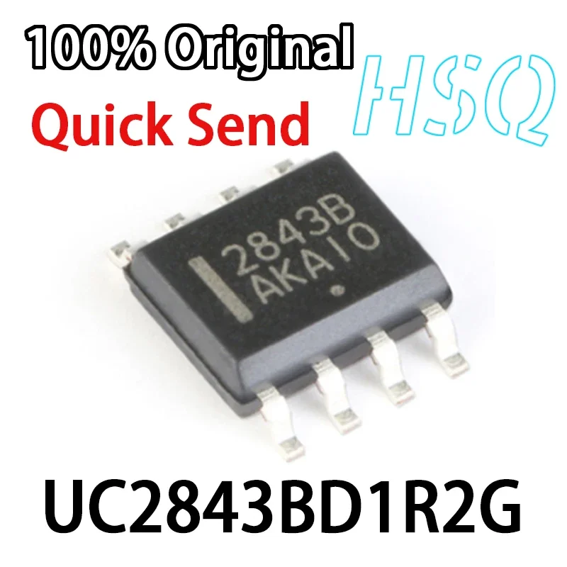 

10 шт. 2843B UC2843BD1R2G UC2843B высокопроизводительный контроллер текущего режима чип питания IC патч SOP-8