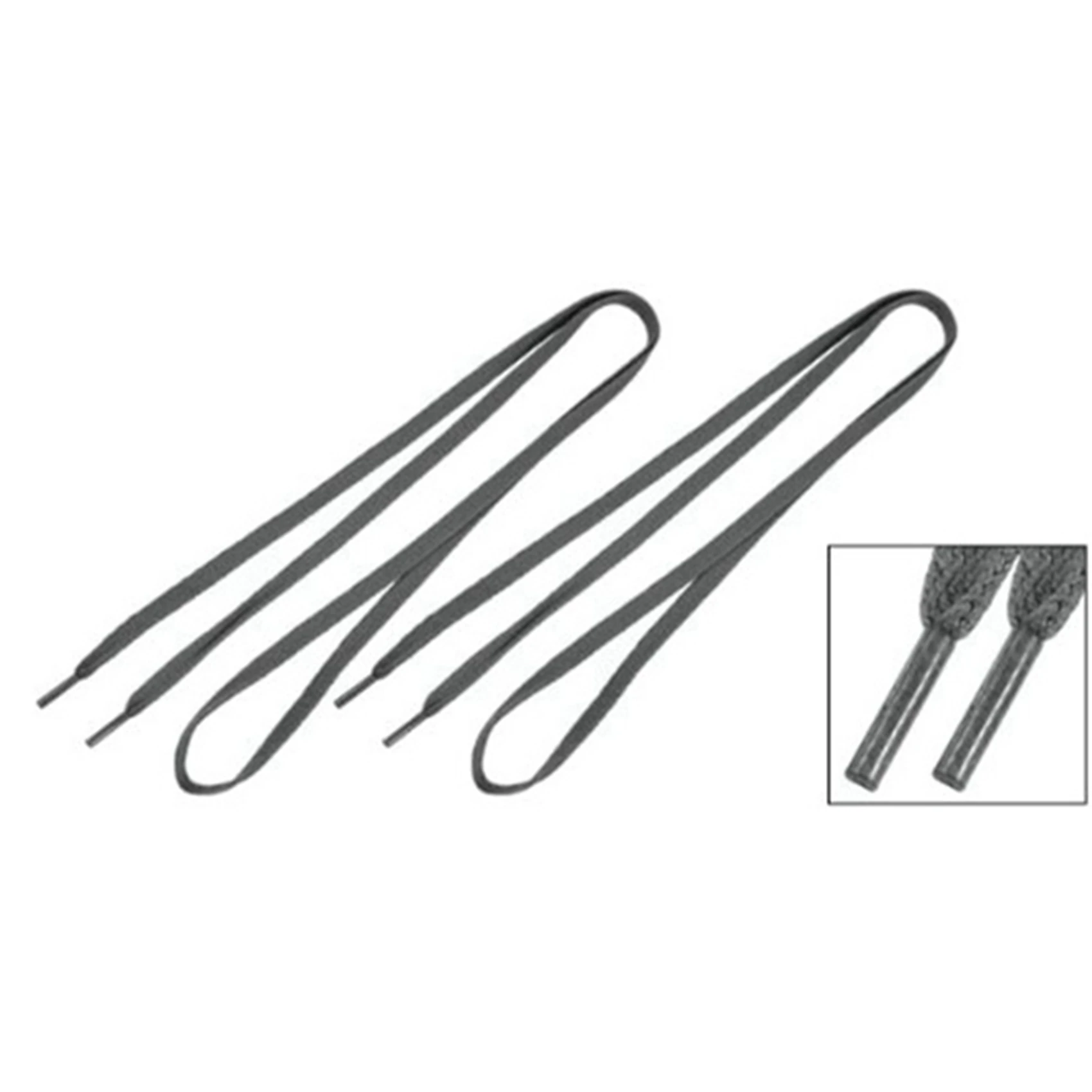 

【SEE】2X спортивные кроссовки, парусиновая обувь, шнурки, плоские шнурки, темно-серые пара