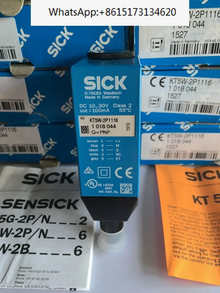 

Germany SICK Color Label Sensor KT5W-2N1116 KT5W-2P1116 KT5W-2P2116 KT5W