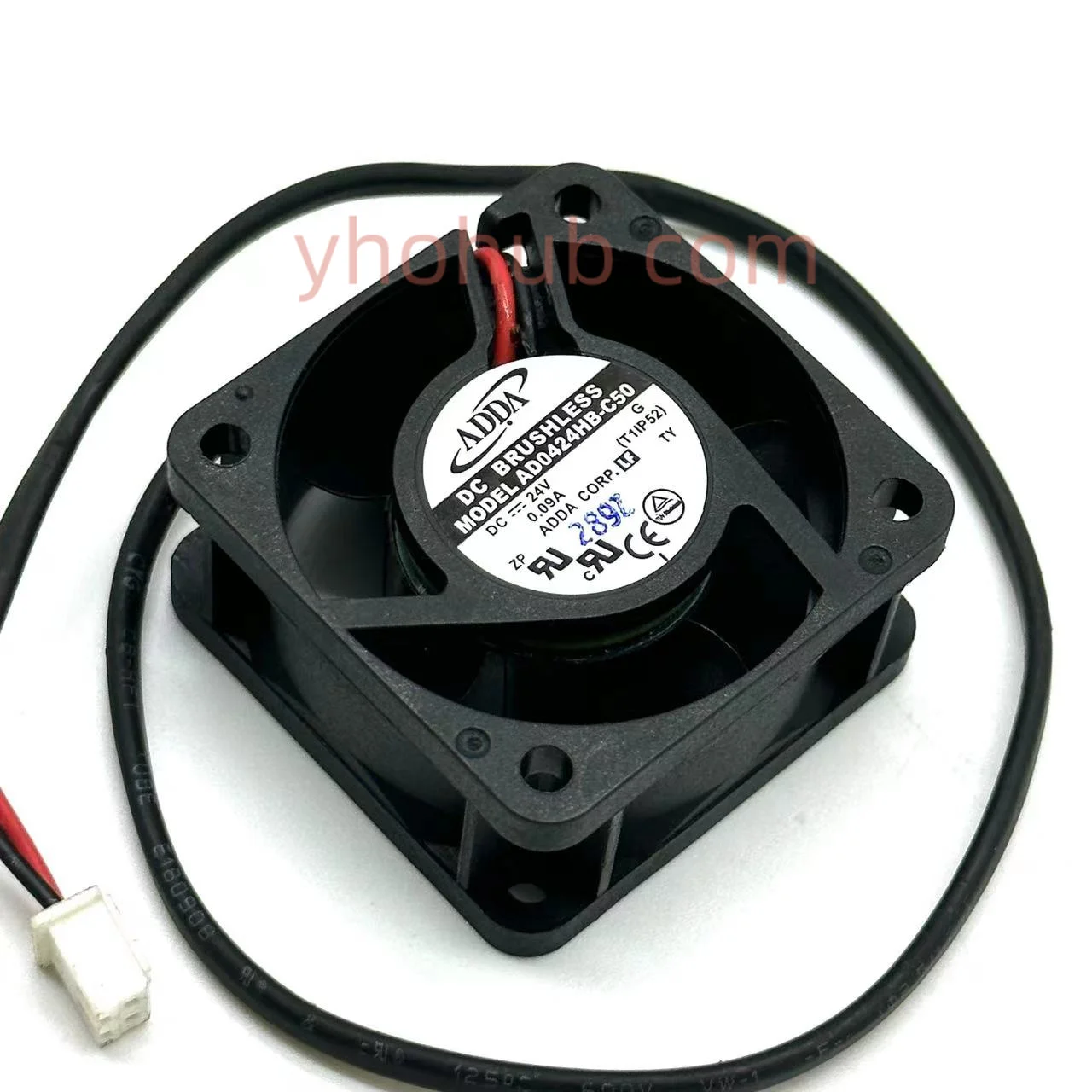 

ADDA AD0424HB-C50 DC 24V 0.09A 40x40x20mm Server Cooling Fan