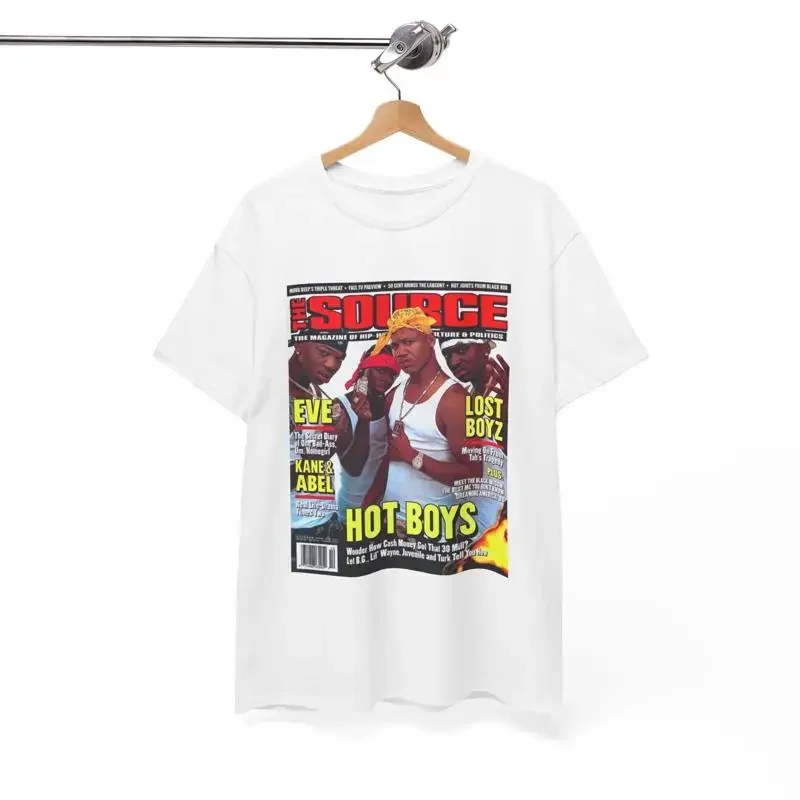 Hot Boys The Source Magazine Graphic Tee Wayne Juvenile Hip Hop