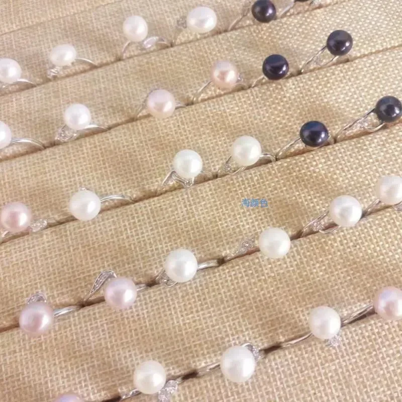 Pearl Earrings Korean Simple Temperament Black Mother-of-pearl Milk Gray Sterling Silver Demon Purple Earrings Jewelry