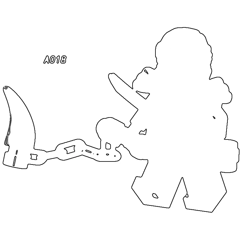 Kampfkunst Ninja-Stil Bausteine Mini-Figuren-Sammlung Kinderspielzeug Geschenk a001-a099