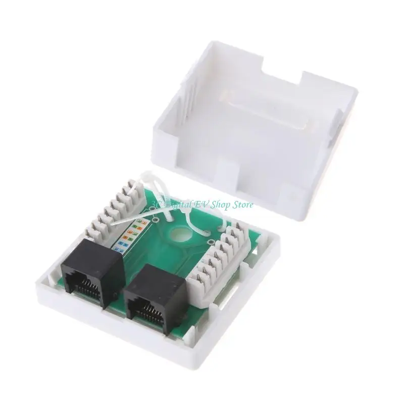 E74D RJ45 Coupler Inline Adapter Keystone, Connector for Cat5e Cable Extender