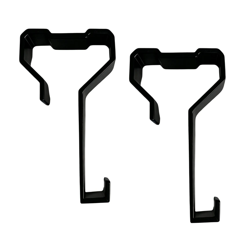 652F 2-Piece No-Drill Trailer Window Hook Set for Daily Hanging Needs
